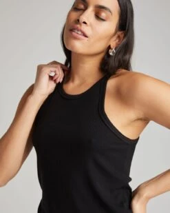 VINTAGE RIB TANK BLACK -Fashion Clothing Store 11WTT RCRT BLCK 03 1296x c04dac32 c7ef 4f71 8a07 62530be9a0c0