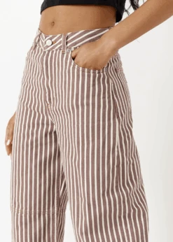 Ganni STRIPE DENIM STARY