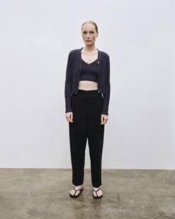 PLEATED SUIT PANTS 21 PLEATED SUIT PANTS -Fashion Clothing Store 20220828 DBaum MijeongPark 8344