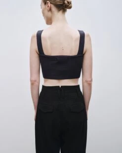 PLEATED SUIT PANTS 22 PLEATED SUIT PANTS -Fashion Clothing Store 20220828 DBaum MijeongPark 8379