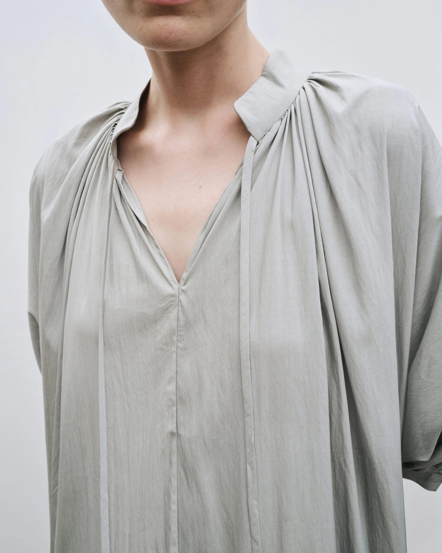 SHIRRED MAXI DRESS 6 SHIRRED MAXI DRESS - Image 4