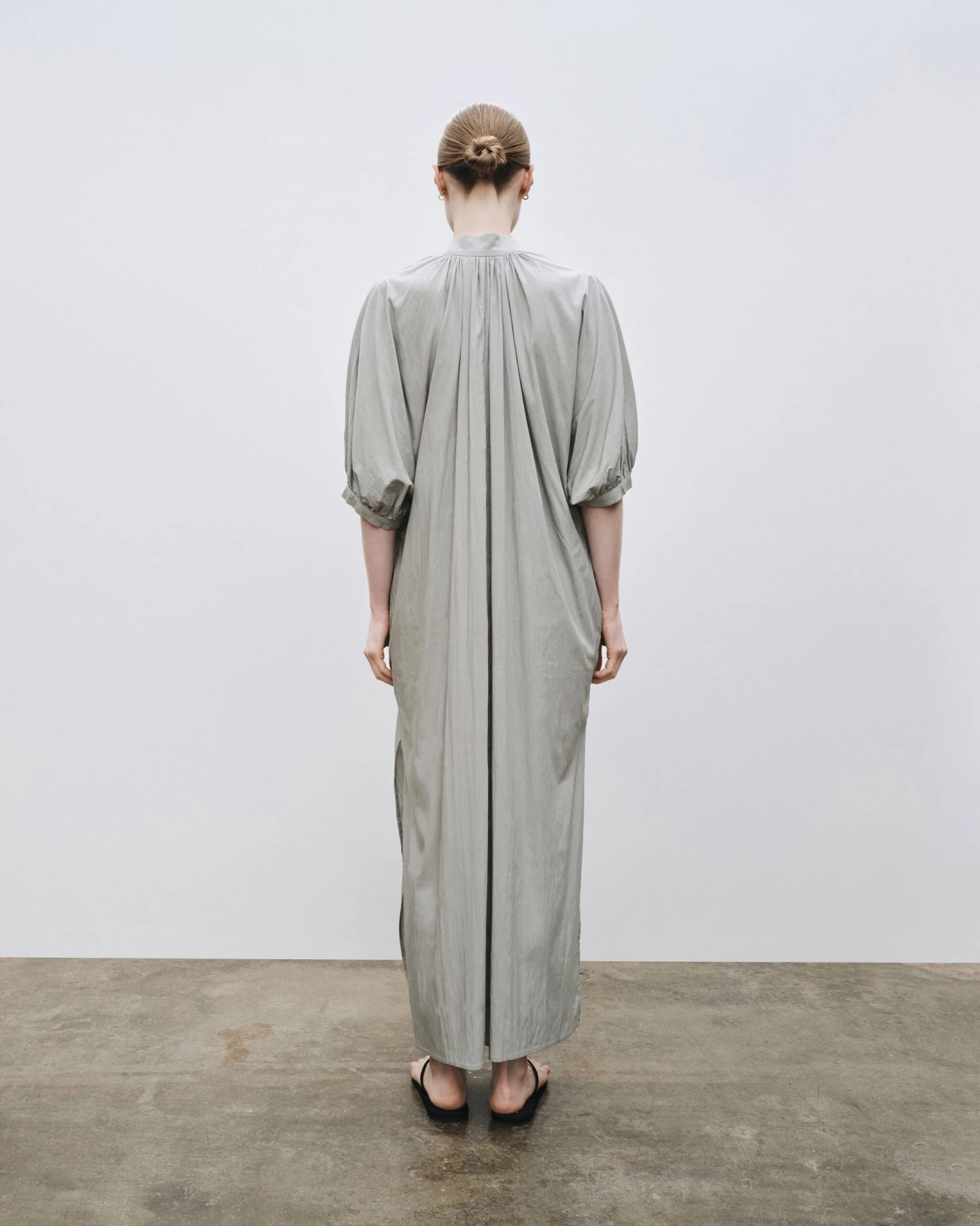 SHIRRED MAXI DRESS 7 SHIRRED MAXI DRESS - Image 5