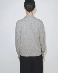 CASHMERE BLEND POLO SWEATER -Fashion Clothing Store 20230129 DBaum MijeongPark21970