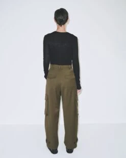 WOOL TENCEL CREW NECK TOP 19 WOOL TENCEL CREW NECK TOP -Fashion Clothing Store 20230129 DBaum MijeongPark22483