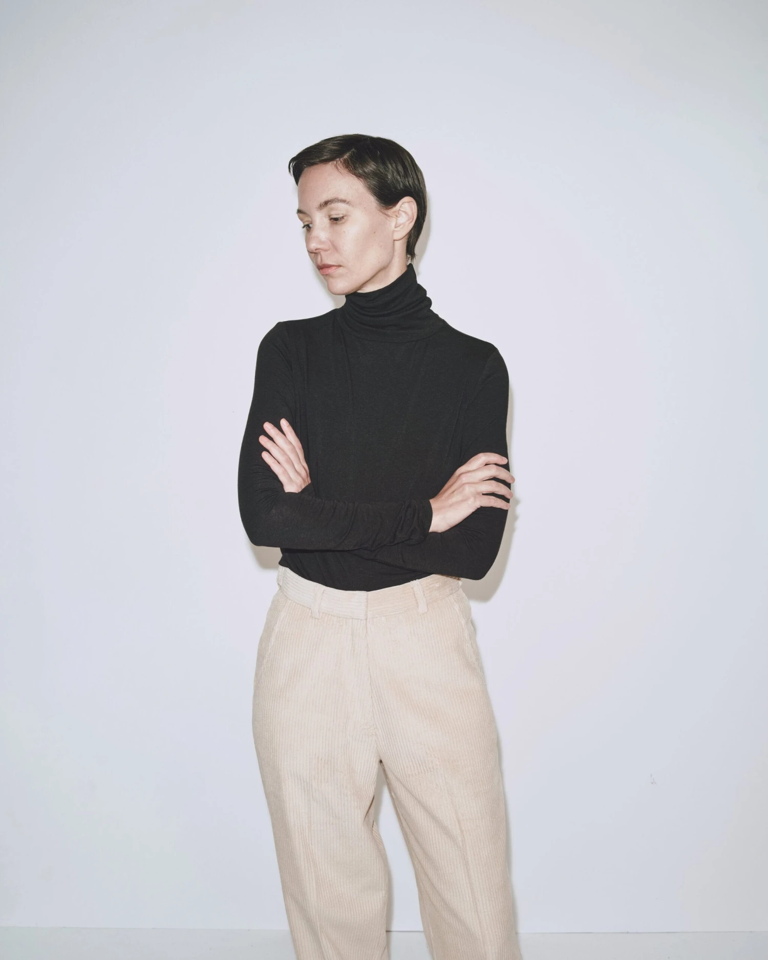 CORDUROY STRAIGHT LEG PANT 6 CORDUROY STRAIGHT LEG PANT - Image 4