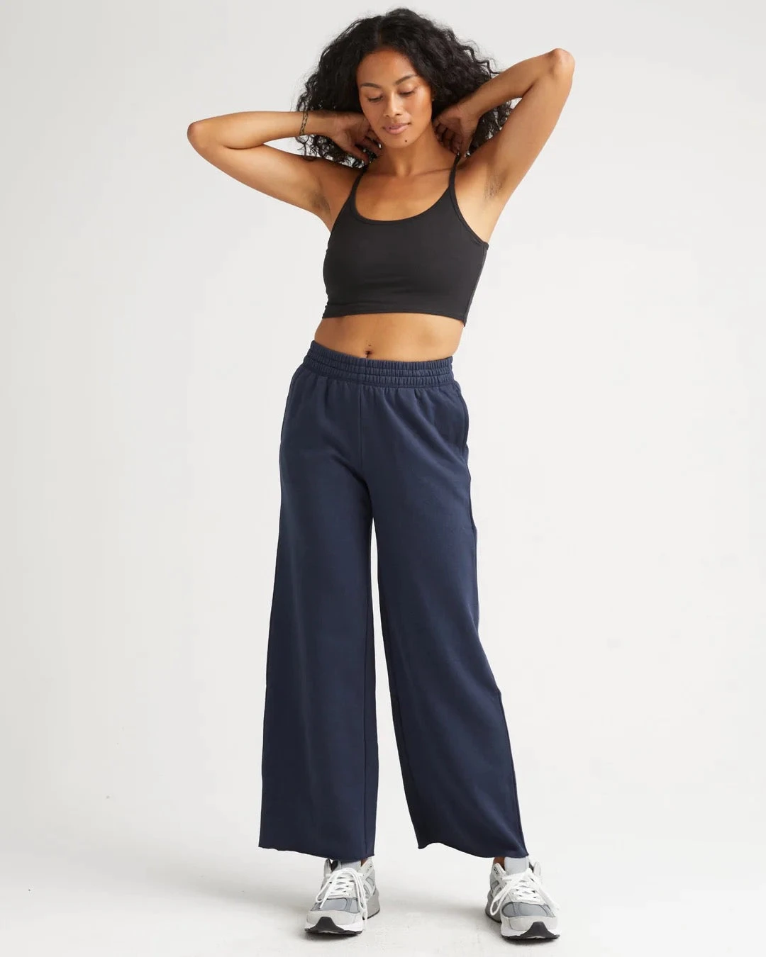 RECYCLED FLEECE WIDE LEG PANT 5 RECYCLED FLEECE WIDE LEG PANT - Image 3