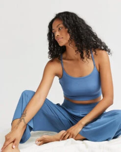 NIGHT KNIT BRA TOP BLUE HORIZON -Fashion Clothing Store 23WLT BRTP BLHO 2 720x 2ecd234f 3a79 4ca7 aff0 90b91375a1fd