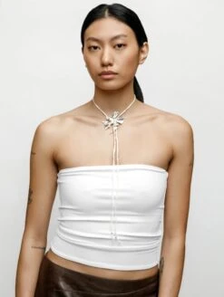 FLOWER CORD NECKLACE -Fashion Clothing Store 615A5411 1800x 85b3ecb9 7541 4132 9369 c1f9a99d54ea