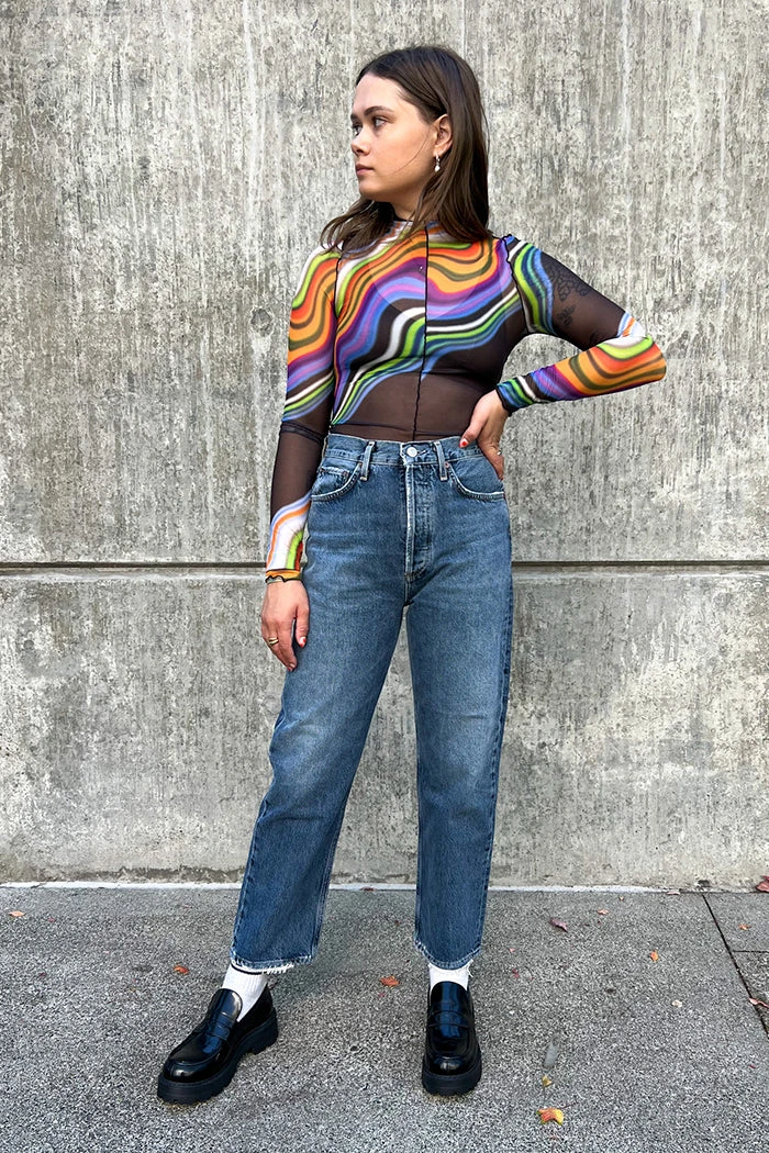 AGOLDE 90'S CROP OBLIQUE 3 AGOLDE 90'S CROP OBLIQUE