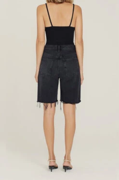 AGOLDE 90'S SHORTS FALLEN 7 AGOLDE 90'S SHORTS FALLEN -Fashion Clothing Store 90 sfallenlooselongshortsvintageblackfallenagolde pipeandrow