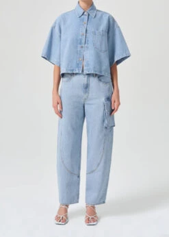 AGOLDE RONA BOX SHIRT -Fashion Clothing Store A7217 3018 RONA BOX SHIRT TOMORROW 2762 web 1071x1500 41d69f5f 889d 4e20 96b5 e00bdcbafe23