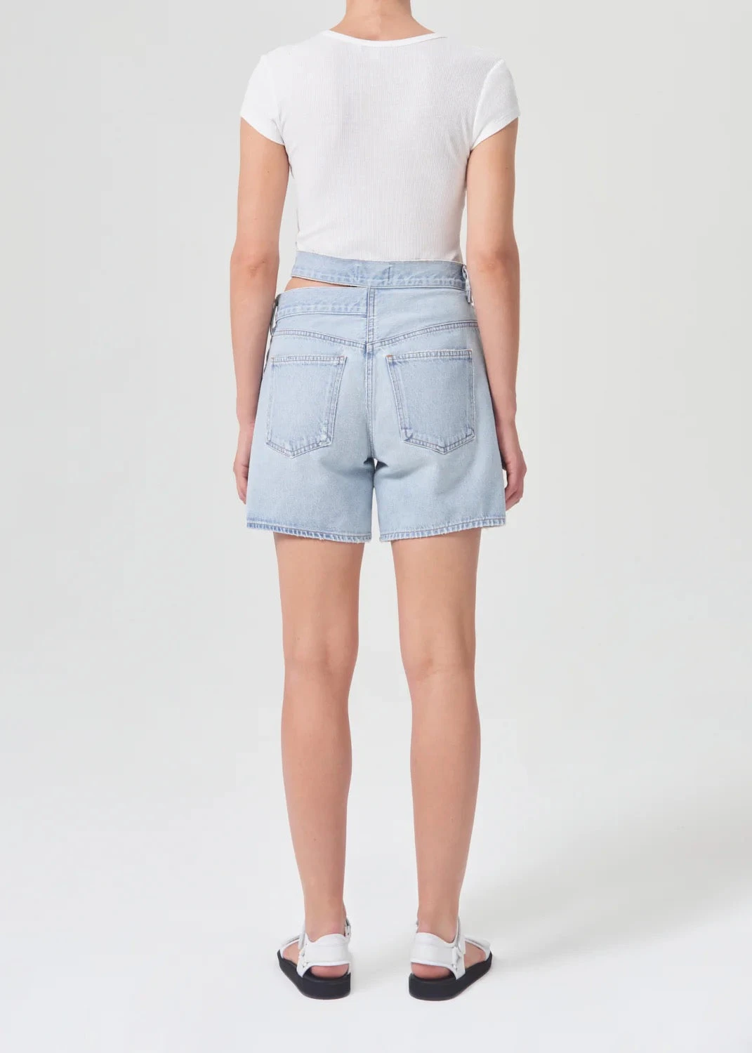 AGOLDE BROKEN WAISTBAND SHORT ATTEMPT 6 AGOLDE BROKEN WAISTBAND SHORT ATTEMPT - Image 4