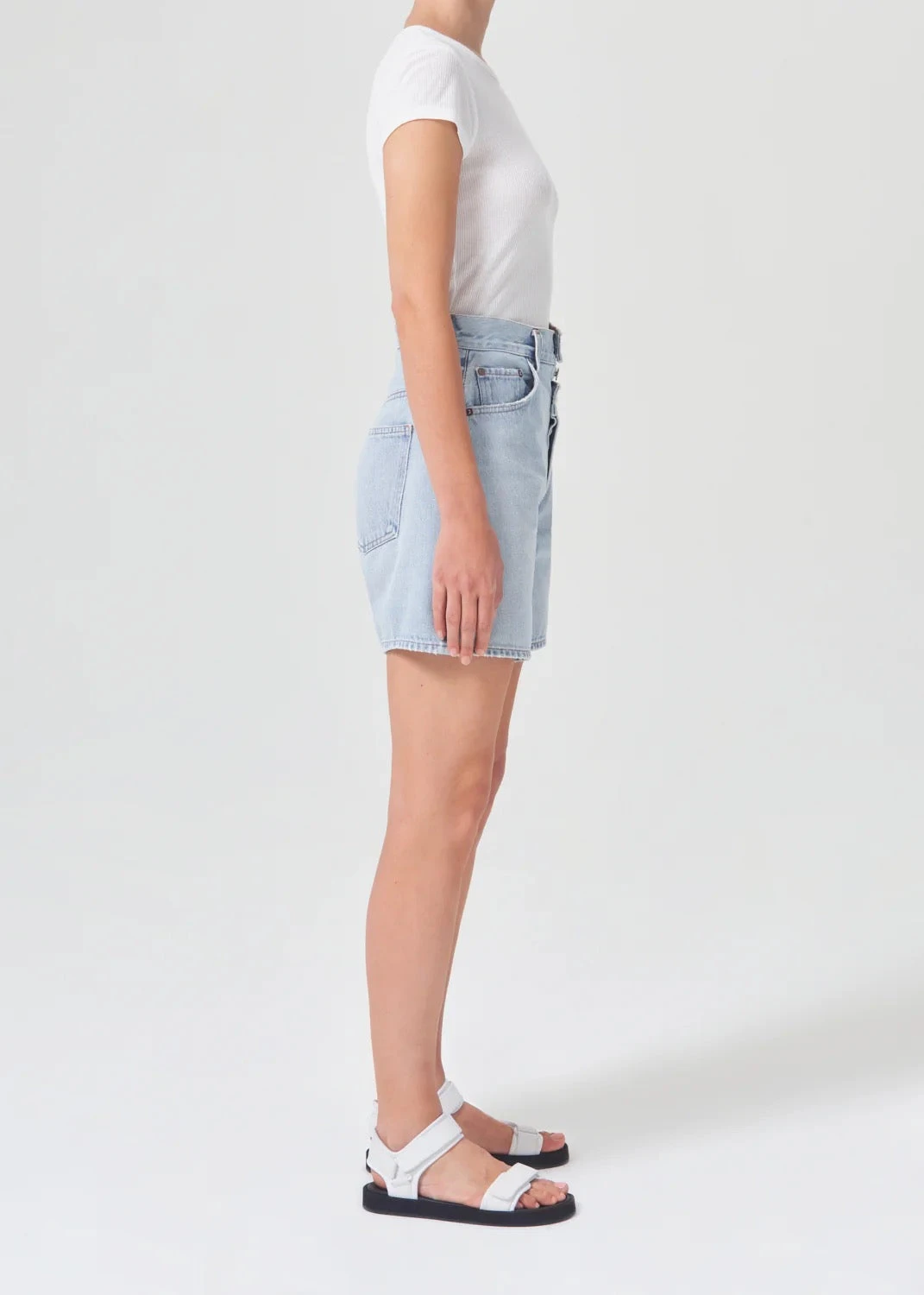 AGOLDE BROKEN WAISTBAND SHORT ATTEMPT 7 AGOLDE BROKEN WAISTBAND SHORT ATTEMPT - Image 5