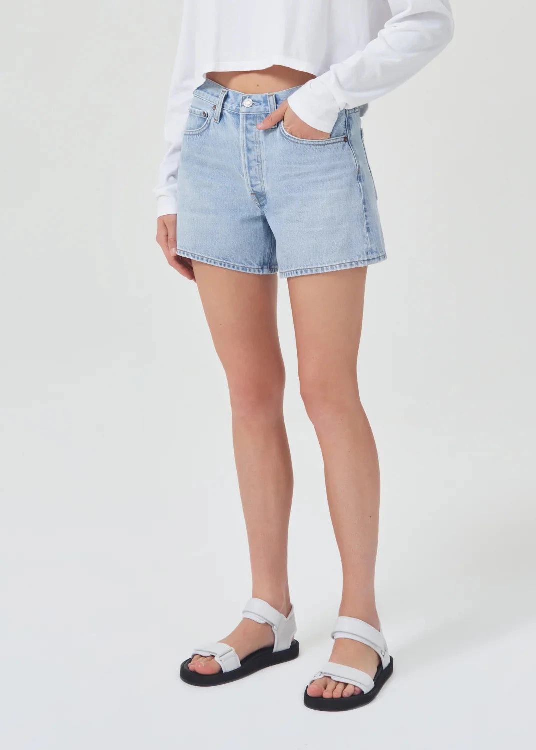 AGOLDE PARKER LONG SHORT TWISTER - Image 5