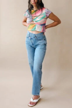 AGOLDE CRISS CROSS JEANS ETERNAL