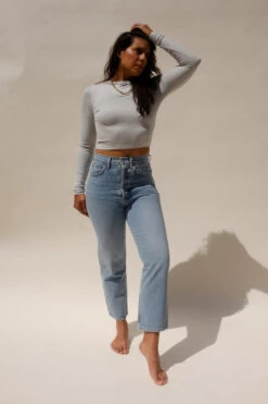 AGOLDE 90'S CROP REPLICA -Fashion Clothing Store DSCF2026