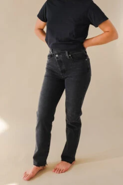 AGOLDE CRISS CROSS STRAIGHT