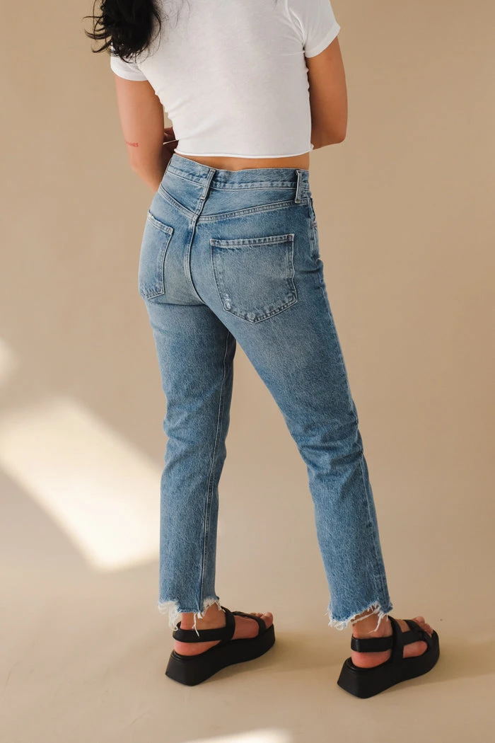 AGOLDE RILEY HI RISE CROP HAVEN 4 AGOLDE RILEY HI RISE CROP HAVEN - Image 2