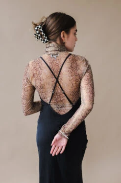 PHOEBE DRESS BLACK -Fashion Clothing Store DSCF2994