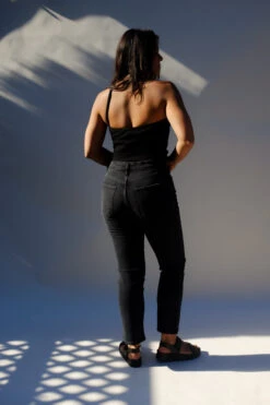 AGOLDE RILEY HI RISE CROP PANORAMIC -Fashion Clothing Store DSCF3084