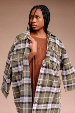 BLAKE PLAID COAT 15 BLAKE PLAID COAT -Fashion Clothing Store DSCF3672