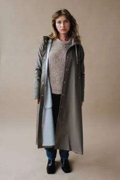 Stutterheim MOSEBACKE RAIN JACKET LONG MOLE -Fashion Clothing Store DSCF3687