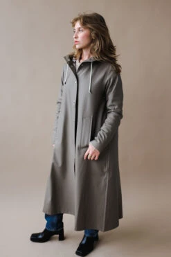 Stutterheim MOSEBACKE RAIN JACKET LONG MOLE -Fashion Clothing Store DSCF3690
