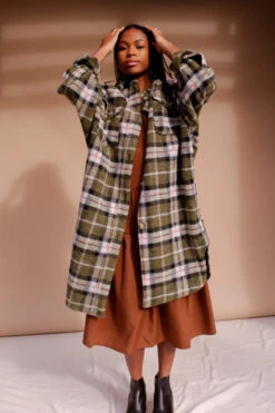 BLAKE PLAID COAT 12 BLAKE PLAID COAT -Fashion Clothing Store DSCF3735