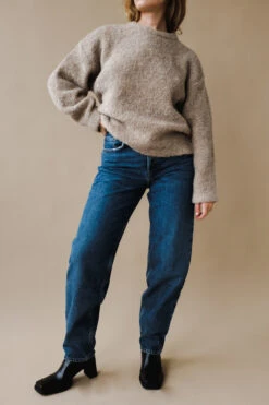 AGOLDE TAPERED BAGGY JEANS OUTCOME