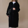 SINGLE BREASTED LONG COAT -Fashion Clothing Store DSCF3858