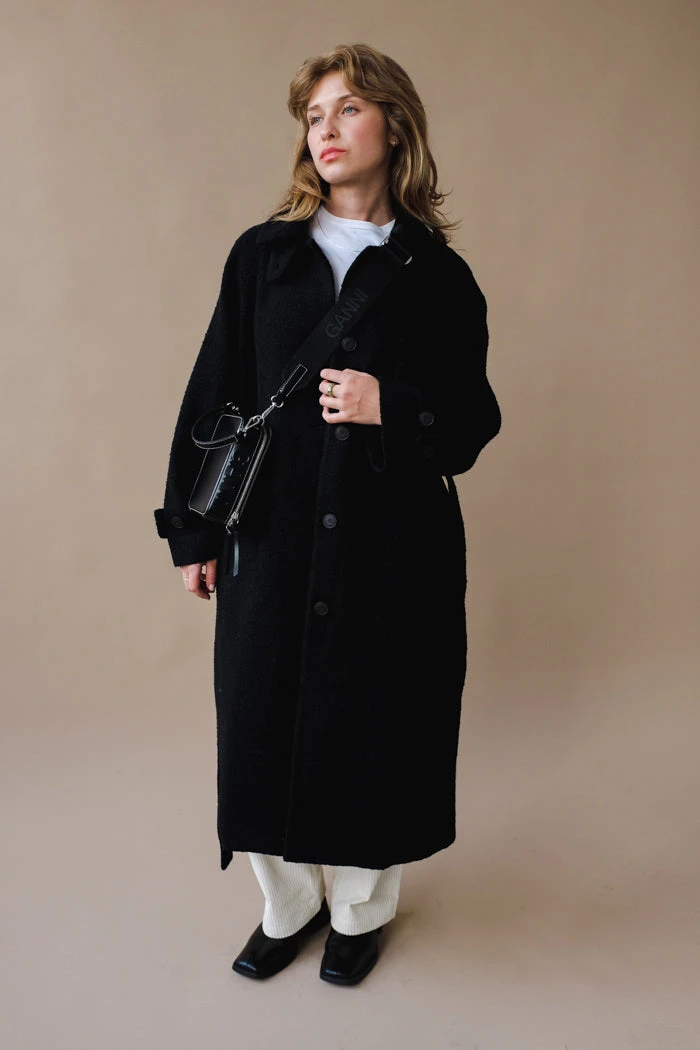 SINGLE BREASTED LONG COAT 3 SINGLE BREASTED LONG COAT