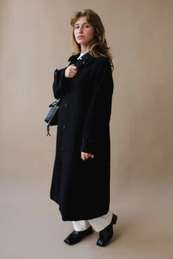 SINGLE BREASTED LONG COAT 9 SINGLE BREASTED LONG COAT -Fashion Clothing Store DSCF3868