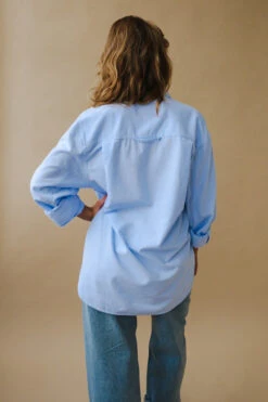 CITIZENS OF HUMANITY AAVE OVERSIZED CUFF SHIRT -Fashion Clothing Store DSCF4215