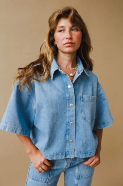 AGOLDE RONA BOX SHIRT