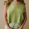 VICTORIA SWEATER VEST -Fashion Clothing Store DSCF4451