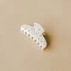 MEDIUM HAIR CLAW CREAM JEWEL -Fashion Clothing Store DSCF4489