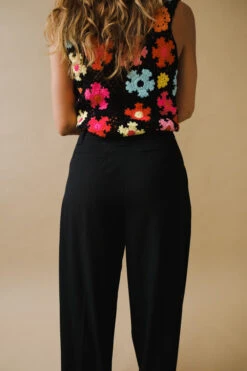 Ganni DRAPEY MELANGE LOOSE MID WAIST PLEAT PANTS -Fashion Clothing Store DSCF5131 02d35a2b 592e 4cf6 84de dc98ce861ab2