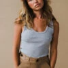 BLONDIE TANK GREY