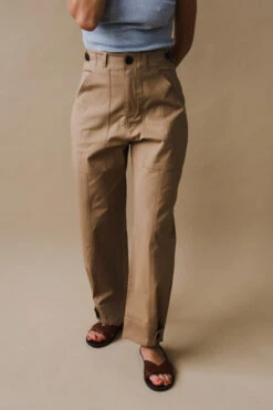 CROPPED WORKWEAR TROUSERS -Fashion Clothing Store DSCF5991