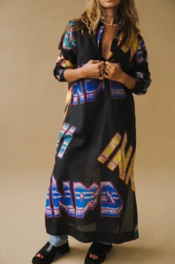 Ganni SHEER VOILE SHIRT DRESS