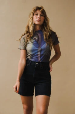 SWIRL MESH TEE -Fashion Clothing Store DSCF6391 6e8c961b 4d7b 4682 89ea ceed32673254