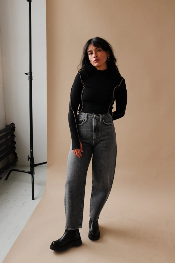 AGOLDE BALLOON JEAN SIZE 24-25 6 AGOLDE BALLOON JEAN SIZE 24-25 - Image 4