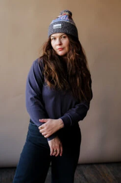 Ganni GRAPHIC WOOL BEANIE -Fashion Clothing Store DSCF9969