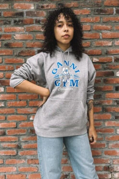 Ganni ISOLI OVERSIZED GYM HOODIE
