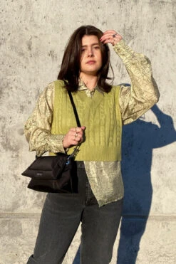 Ganni PILLOW SMALL FLAP OVER -Fashion Clothing Store IMG 3782