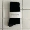 CLASSIC CASHMERE SOCKS BLACK