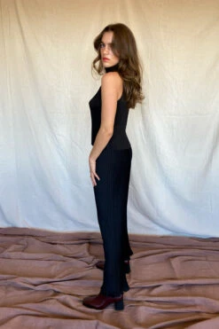 WAVE PLEAT PANT -Fashion Clothing Store IMG 4505