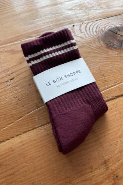 BOYFRIEND SOCKS MAROON -Fashion Clothing Store IMG 8381 600x 0293b9c5 5c6f 4175 80cd afd67052a7b1