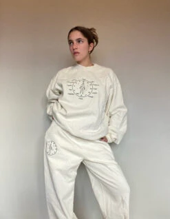 CENTERED CREW SWEATSHIRT -Fashion Clothing Store IMG 8500