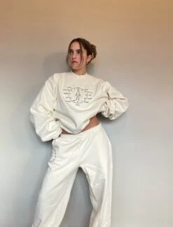 CENTERED CREW SWEATSHIRT -Fashion Clothing Store IMG 8505